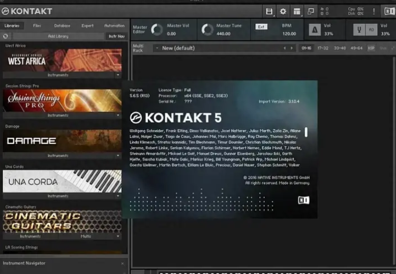 康泰克Kontakt 8/7新版及老版卸载的方法 [WiN, MacOSX]-vst音频站