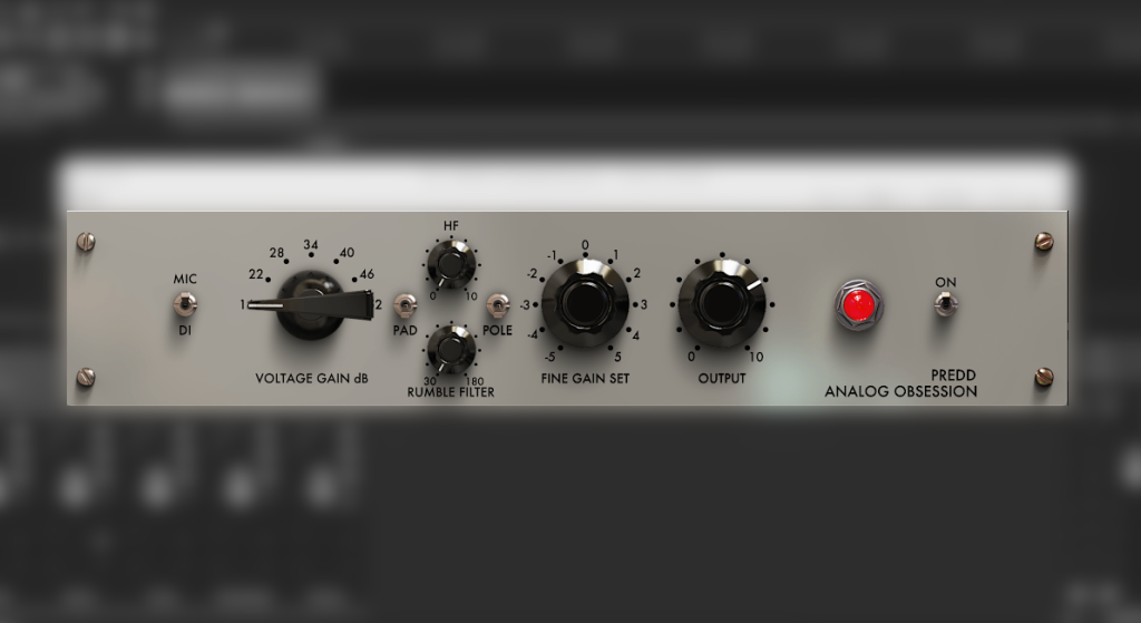 [复古麦克风前级插件]Analog Obsession PREDD [WiN, MacOSX]-vst音频站