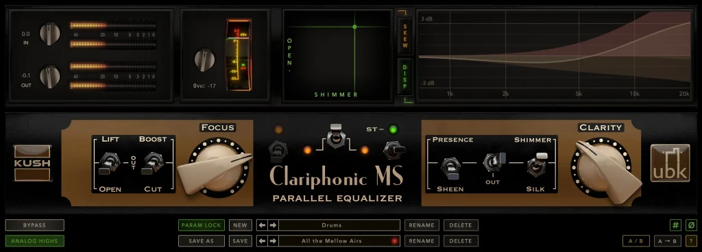 [EQ均衡器] Kush Audio Clariphonic MK3 v1.0.0 [WiN]-vst音频站