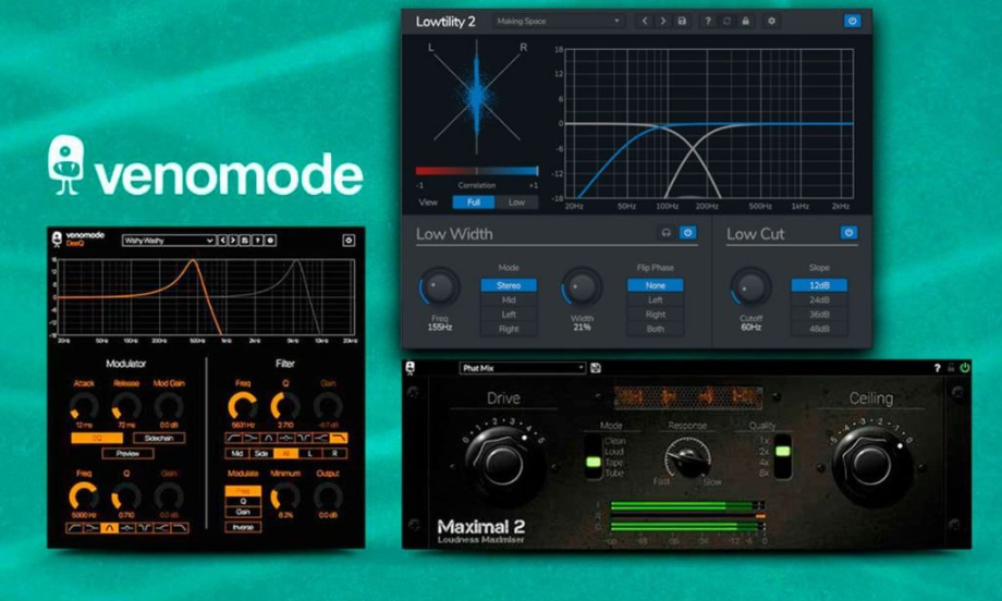 [7个创意插件全集] Venomode Bundle 2025-12 [WiN]-vst音频站