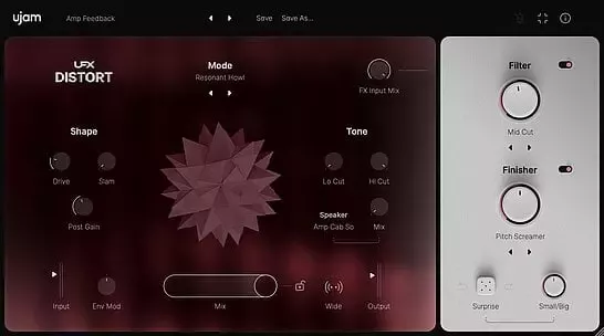 [多功能失真模式多重效果插件] UJAM UFX-DISTORT v1.0.0 [WiN]-vst音频站