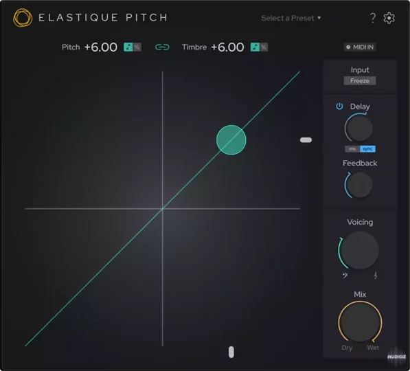 [实时音高转换插件] zplane elastiquePitch V2.5.0-V.R [MacOSX]-vst音频站