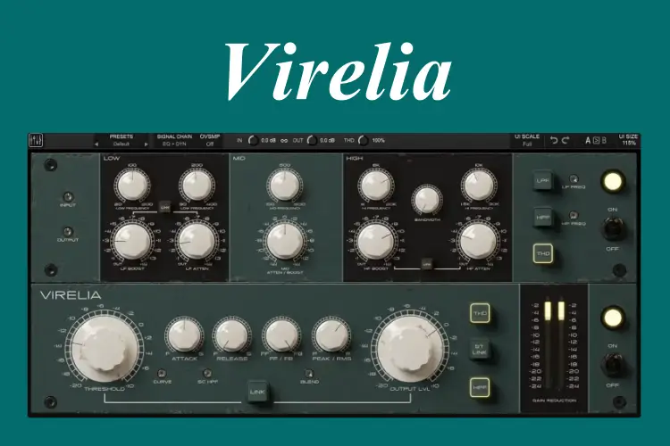 高端电子管染色VCA压缩插件 Mixland Virelia v1.0.0 WiN/MAC-vst音频站