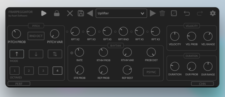 [新一代 MIDI 琶音器] Axart Labs ChaosArp v1.3.2 Incl. Keygen-MOCHA [WiN]-vst音频站
