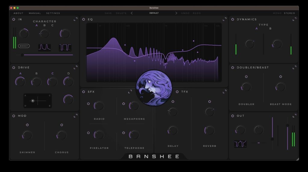 [终极人声套件] Aurora DSP Banshee PRO v1.0.0 U2B-MORiA [MacOSX]-vst音频站