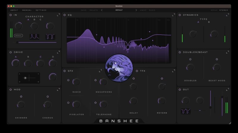 [终极人声套件] Aurora DSP Banshee PRO v1.0.0 U2B-MORiA [MacOSX]-vst音频站