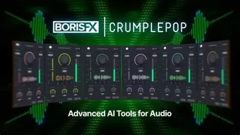 [AI终极主播音频修复插件套装] BorisFX CrumplePop Pro 2025.5.3-V.R [WiN, MacOSX]-vst音频站