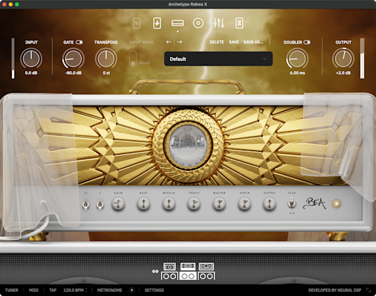 [吉他音箱模拟效果器]Neural DSP Archetype Rabea X v1.0.1 [WiN, MacOSX]-vst音频站