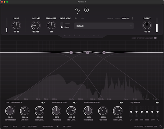 [修复：极致贝斯音色处理插件] Neural DSP Parallax X v1.0.0 FIXED-R2R [WiN]-vst音频站