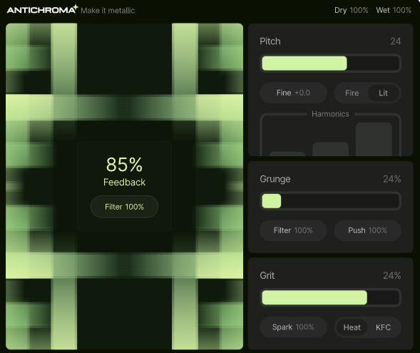 [轻松打造金属质感：物理建模失真效果插件]shopbyblair AntiChroma v1.0.1 Patched Incl. Keygen-MOCHA [WiN]-vst音频站