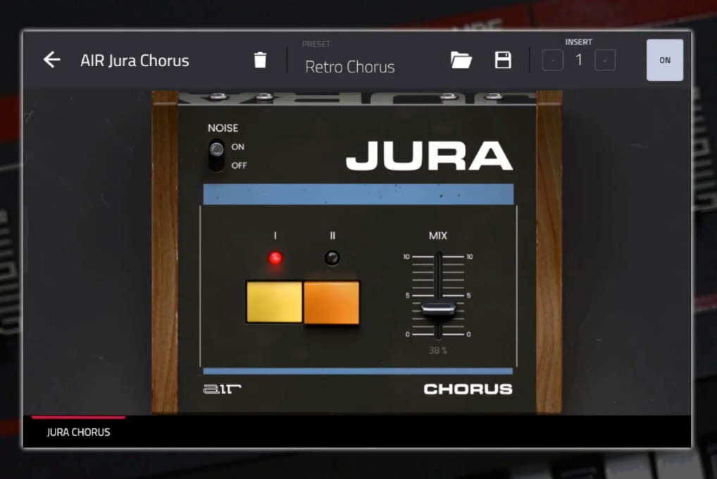 [经典合唱效果器插件] AIR Music Technology AIR Jura Chorus v1.2.0.10-Xdb [MacOSX]-vst音频站