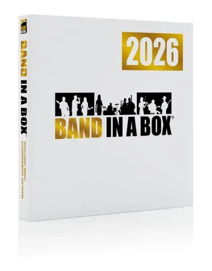 [更新：智能自动编曲软件中文汉化版] Band-in-a-Box 2026 build 1220 with RealBand PlusPAK+安装方法 [WiN]-vst音频站