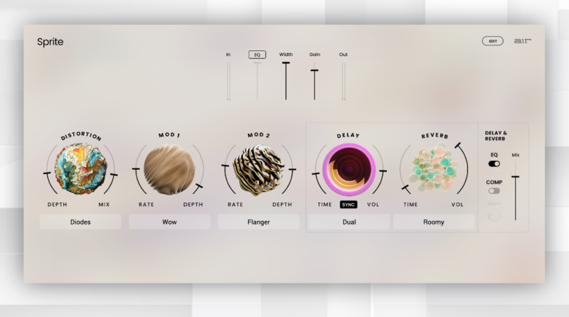 [多效果魔法插件] AIR Music Technology AIR Sprite v1.2.0.10 [WiN, MacOSX]-vst音频站
