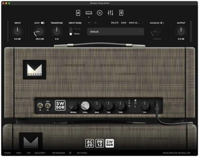 [经典吉他放大器] Neural DSP Morgan Amps Suite v1.1.1-R2R [WiN]-vst音频站