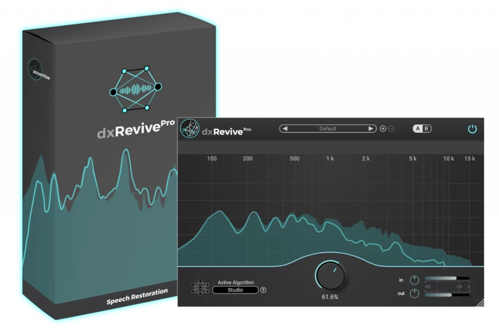 [多功能语音修复插件] Accentize dxRevive Pro v1.2.8-R2R [WiN] [多功能语音修复插件]-vst音频站