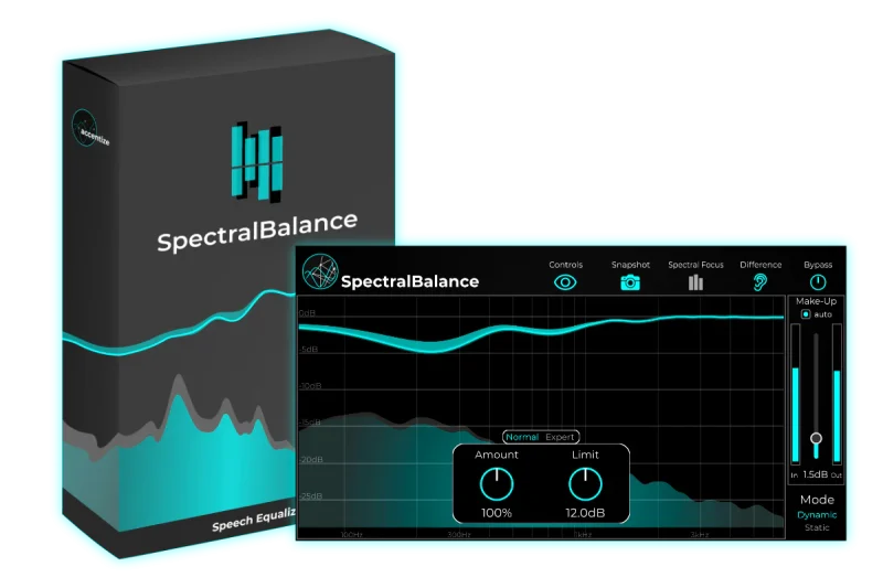 [智能均衡器] Accentize SpectralBalance2 v1.0.0-R2R [WiN]-vst音频站