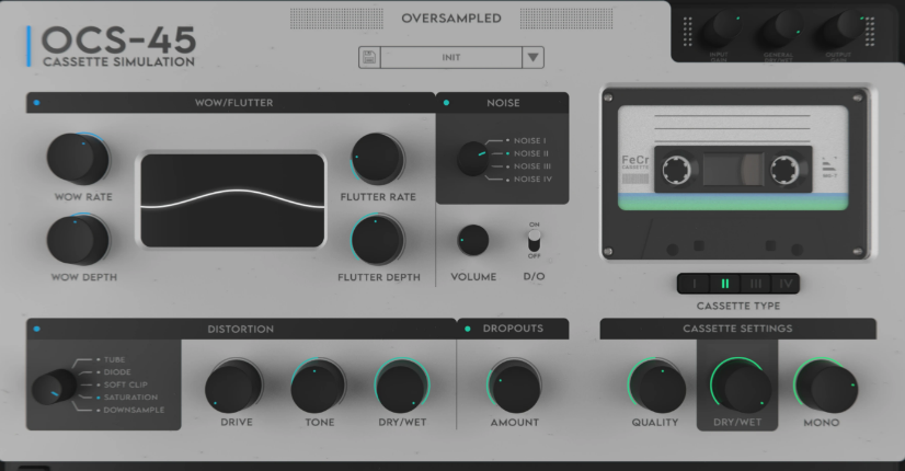 Spectral Plugins OCS 45 v1.1.4 [WiN] 磁带插件效果器-vst音频站