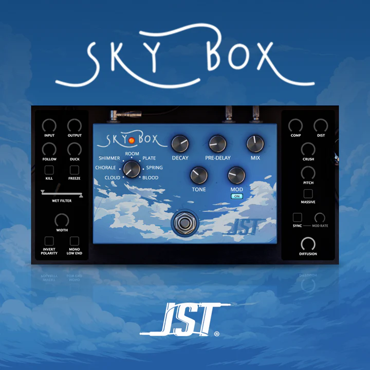 Joey Sturgis Tones JST Sky Box v1.1.7-SEnki [WiN] [多功能混响插件]-vst音频站