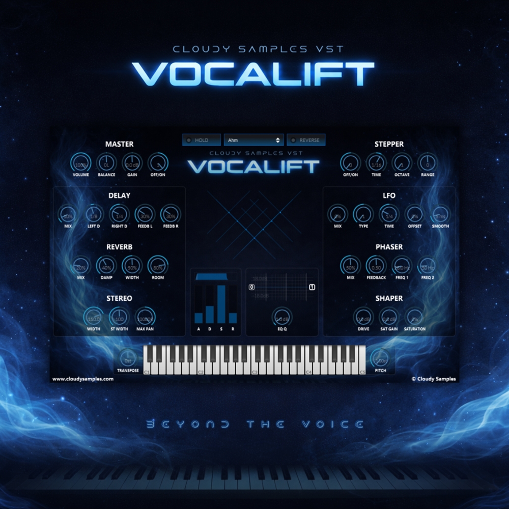 Cloudy Samples Vocalift v1.0 [WiN, MacOSX] [顶级切片效果插件]-vst音频站