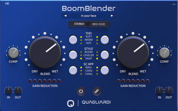 Quagliardi Pro Audio BoomBlender v1.0.1-SEnki [WiN] [强大的声音塑造工具]-vst音频站
