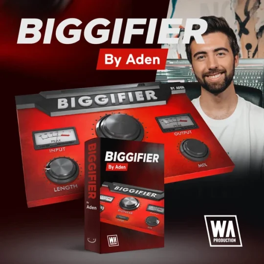 W.A Production Biggifier By Aden v1.1 v1.0.0 [WiN, MacOSX] [功能强大的单旋钮音量提升效果器]-vst音频站