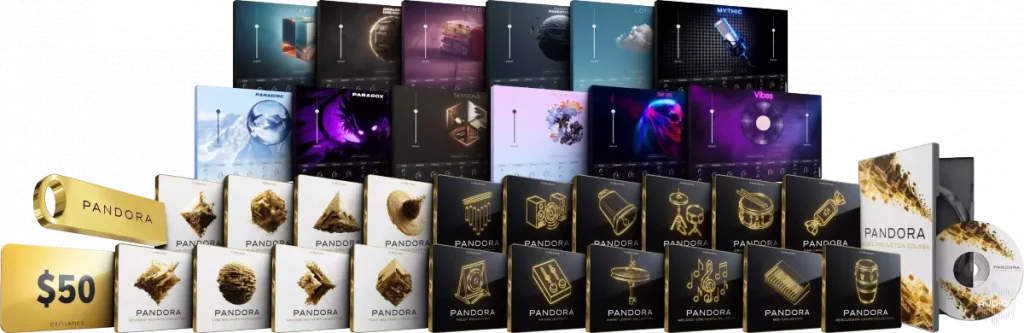 Cymatics PANDORA Production Suite Incl. Expansions RETAiL [WAV, MiDi] [WiN, MacOSX] – [电子舞曲RnB素材预置套件插件合集]-vst音频站