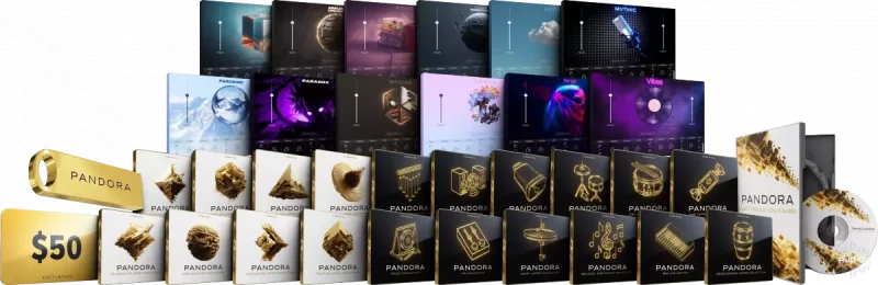 Cymatics PANDORA Production Suite Incl. Expansions RETAiL [WAV, MiDi] [WiN, MacOSX] - [电子舞曲RnB素材预置套件插件合集]-vst音频站