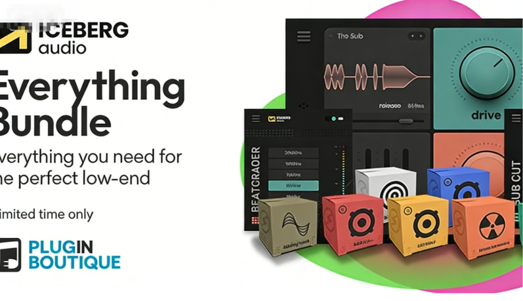 Iceberg Audio Plugin Bundle v2026.01-U2B [MacOSX] – [低音低保真低频处理效果插件包]-vst音频站