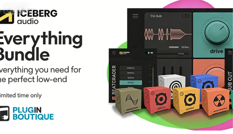Iceberg Audio Plugin Bundle v2026.01-U2B [MacOSX] - [低音低保真低频处理效果插件包]-vst音频站