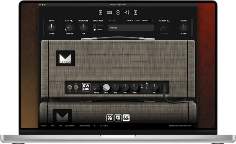 [经典吉他放大器] Neural DSP Morgan Amps Suite v1.1.1 U2B-FLARE [MacOSX]-vst音频站