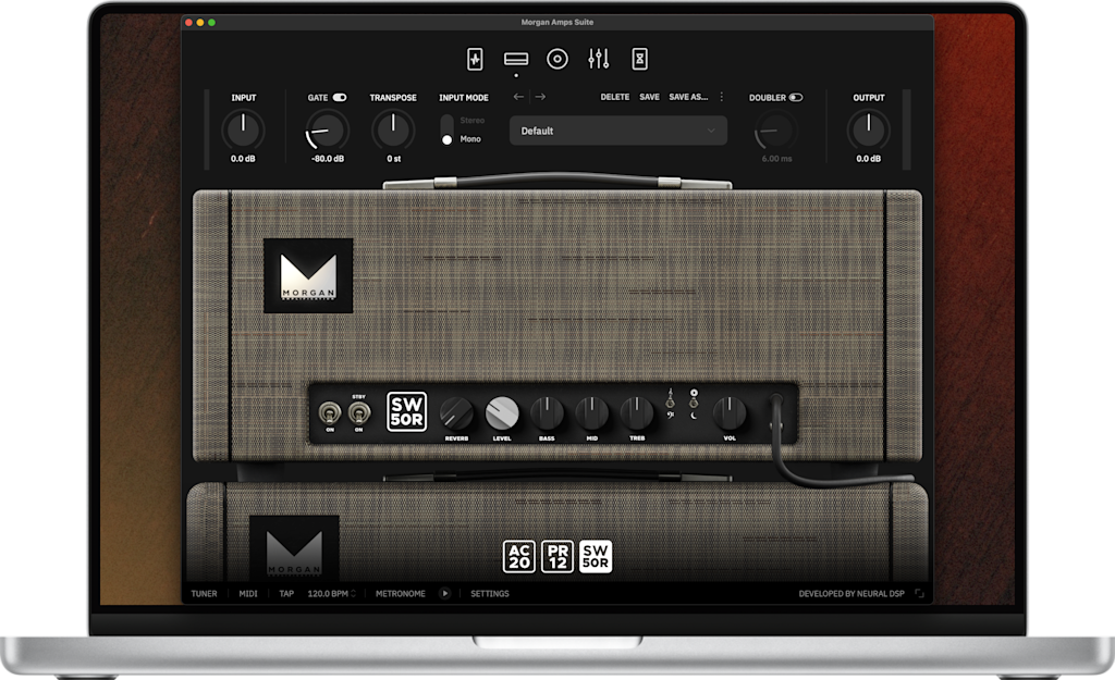 [经典吉他放大器] Neural DSP Morgan Amps Suite v1.1.1 U2B-FLARE [MacOSX]-vst音频站