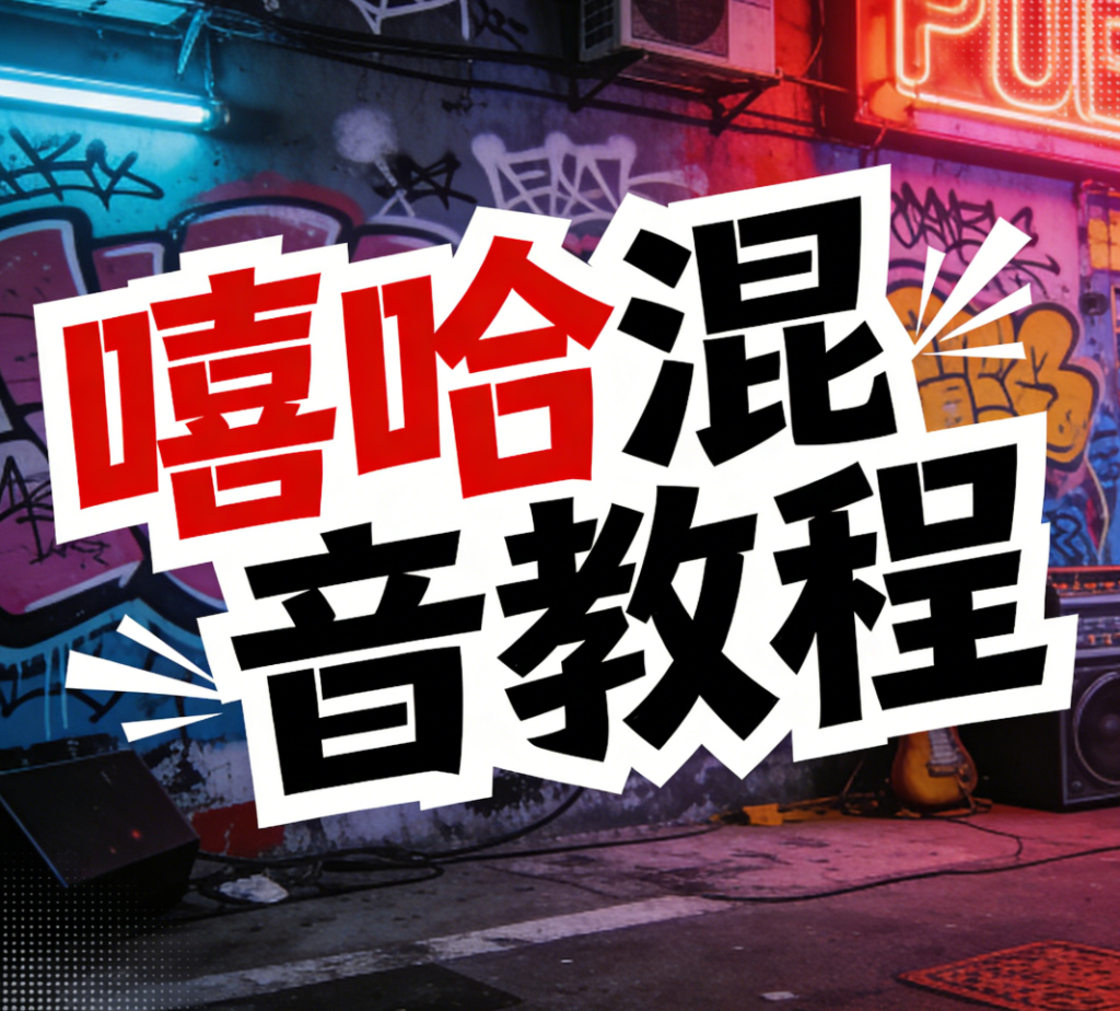 嘻哈混音贴唱教程-vst音频站