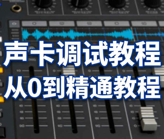 声卡调试教程 从0到精通教程-vst音频站