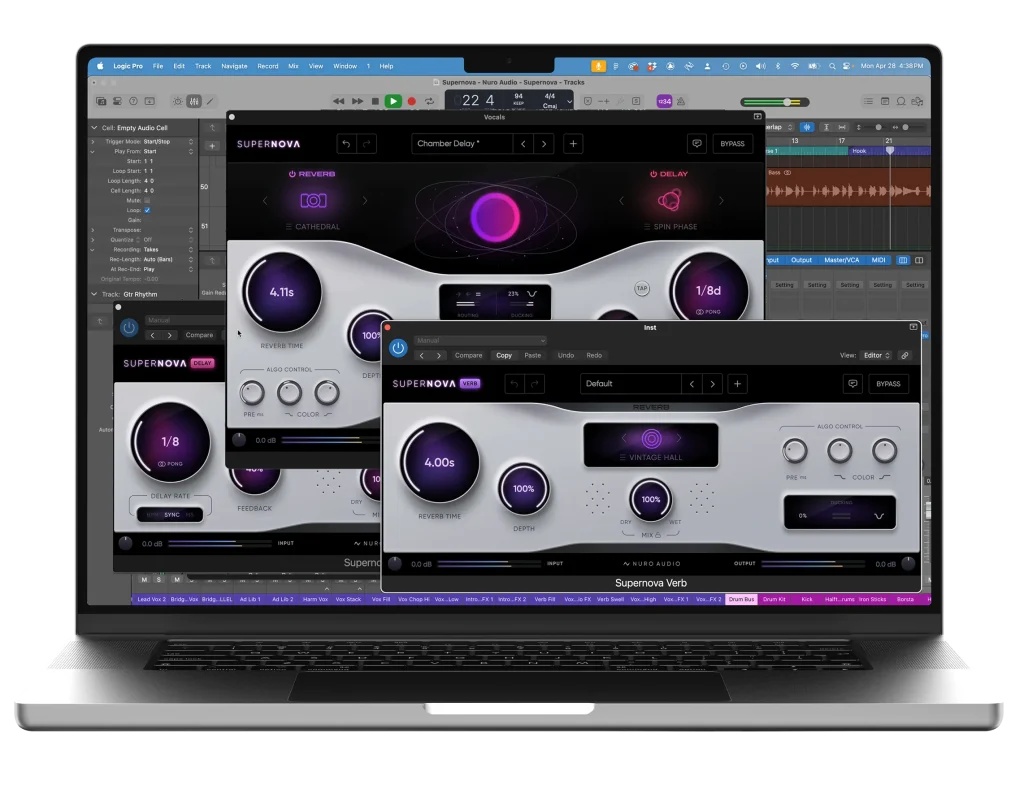 [新一代混响与延迟插件] Nuro Audio Supernova 1.5.1 U2B-MORiA [MacOSX]-vst音频站