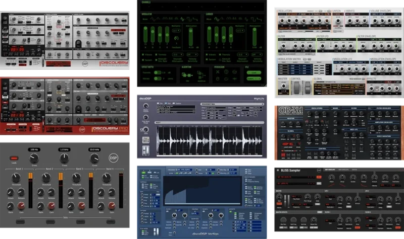[仿真合成器插件套装合集] DiscoDSP Bundle 2026 Incl Keygen-R2R [WiN]-vst音频站