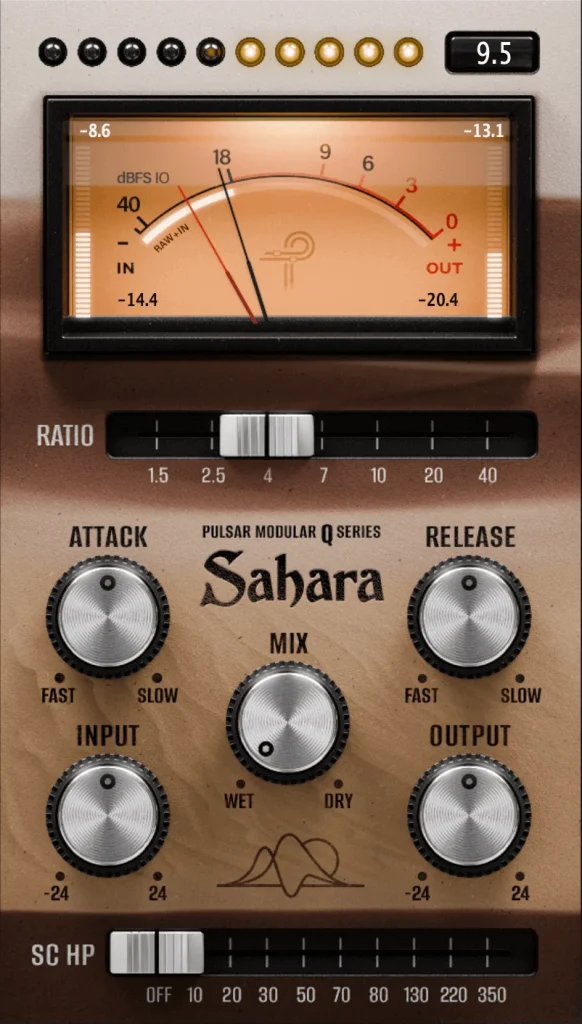 [自动适配音乐节奏压缩器] Pulsar Modular Q Sahara v1.5.1 [WiN, MacOSX]-vst音频站