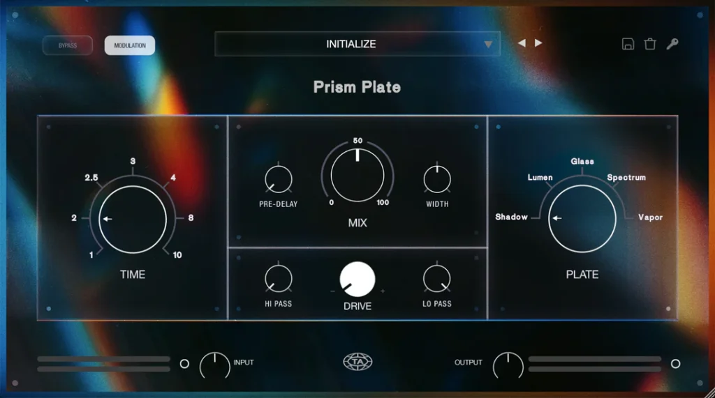 [色彩绽放的板式混响] Teletone Audio Prism Plate v1.0.1 REGGED-MOCHA [WiN, MacOSX]-vst音频站