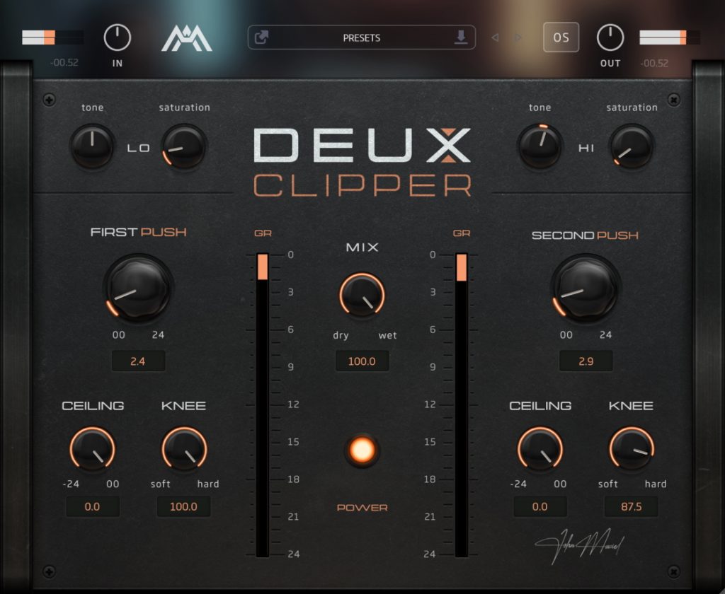 Audioloom Maciel Audio Deux Clipper v1.0.0 [WiN, MacOSX] [现代混音必备高响度削波效果插件]-vst音频站