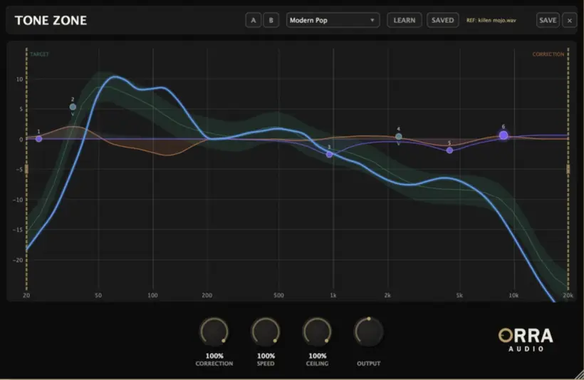 [音调曲线校正器插件] Orra Audio Orra Tone Zone v1.1.31 Incl. Keygen-MOCHA [WiN]-vst音频站