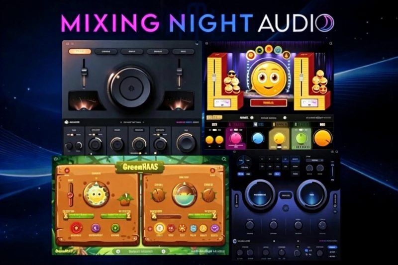[格莱美创意混音插件合集] Mixing Night Audio Bundle Patched Incl. Keygen-MOCHA [WiN]-vst音频站