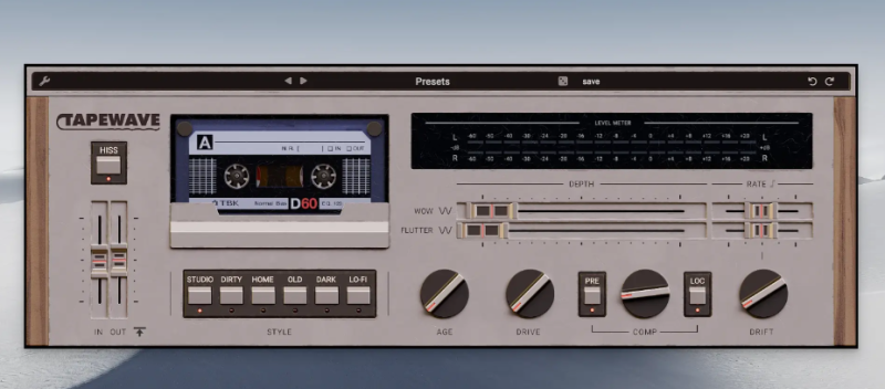 复古磁带染色插件 Wave Alchemy – Tapewave v1.0 WIN/MAC-vst音频站