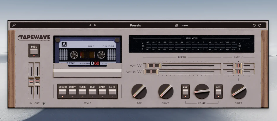 复古磁带染色插件 Wave Alchemy – Tapewave v1.0 WIN/MAC-vst音频站