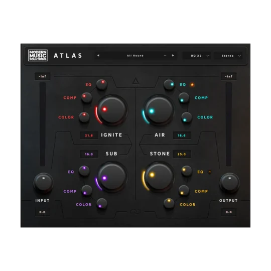 [创意音色塑造引擎] Modern Music Solutions Atlas v1.0.2 REGGED-MOCHA [WiN, MacOSX]-vst音频站