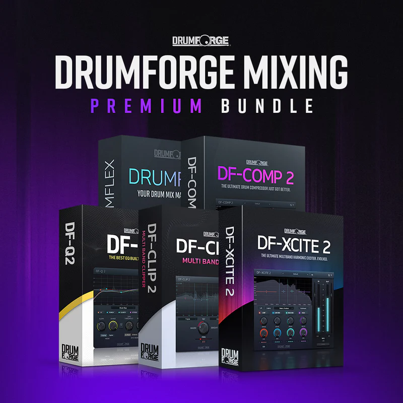 [尖端鼓组混音插件合集] Drumforge Mixing Complete Bundle v2026.04 Incl Keygen-R2R [WiN]-vst音频站