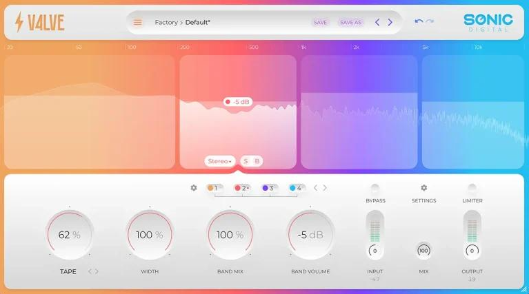 [新品]失真饱和器效果插件Sonic Academy V4lve v1.0.0 【WIN/MAC】-vst音频站