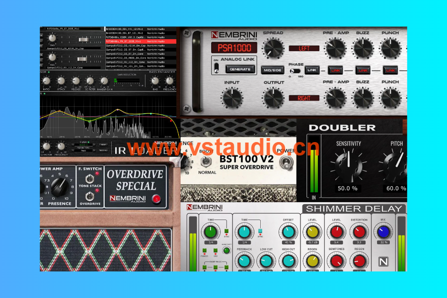 [综合混音插件完整捆绑包] Nembrini Audio All Products Bundle v2026.05 Incl Keygen-R2R [WiN]-vst音频站