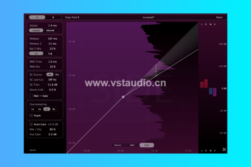[动态处理插件] Fehrenberg Audio DynCurve v1.0.6 REV2-itUsed [WiN]-vst音频站