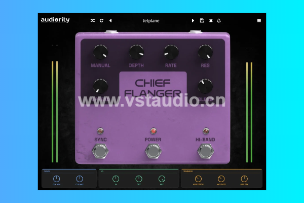 [复古双模式镶边插件] Audiority Chief Flanger v1.0.1 Incl Patched and Keygen-R2R [WiN]-vst音频站