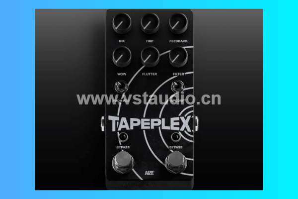 [复古风格磁带延迟插件] HZE Audio TAPEPLEX Patched [WiN]-vst音频站