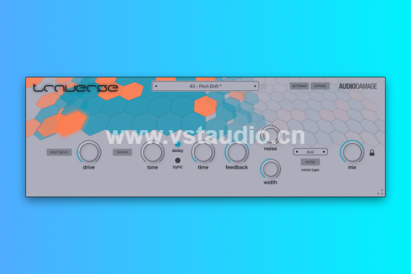 [低保真磁带效果立体声延迟插件] Audio Damage Traverse v1.0.0 [WiN, MacOSX]-vst音频站
